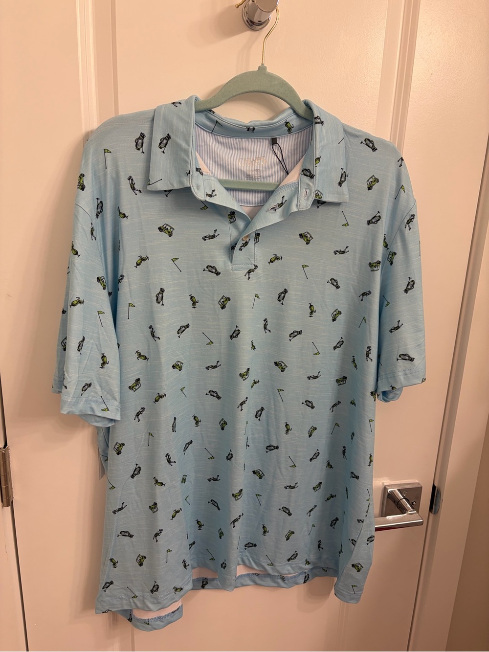 Chaps Light Blue Polo